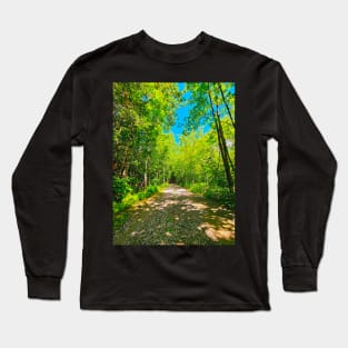 Road Through The Trees Long Sleeve T-Shirt